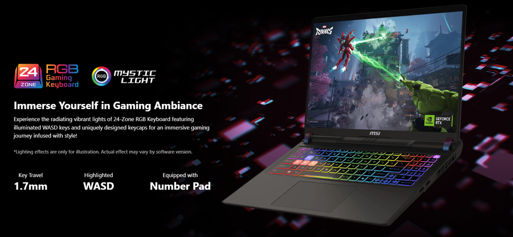 MSI Vector 16 HX AI A2XWHG-204BE - 