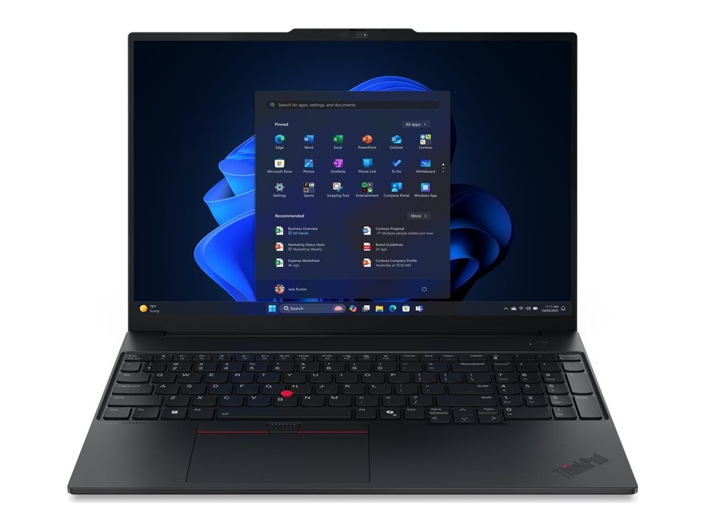 Lenovo ThinkPad E16 Gen 3 21SR - Intel Core Ultra 7 - AZERTY